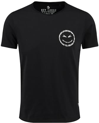 Key Largo Men T-Shirt MT Think Round
