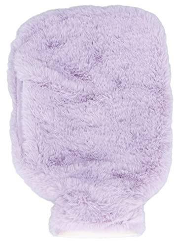 Dekaim PVC-Wärmflasche, Wärmbeutel, Doppeleinsatztasche, PVC-Innenfutter, 1000 ml Fassungsvermögen, für Zuhause, Violett