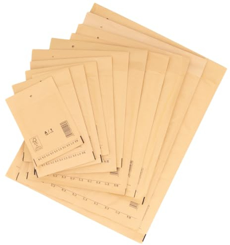 verpacking Luftpolstertaschen 370x480 mm K10 Braun Versandtaschen - Luftpolsterumschlag Polsterumschläge selbstklebend 100 Stück