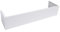 Binario Tenda Soffitto Solo Cassonetto per Tenda Bianca, Tavola per Tenda in Lega di Alluminio Senza Binari, Pannello per Tenda Personalizzabile per Camper/ Camera da Letto con Viti(195cm/76.8in/6.4ft