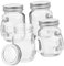 IMIKEYA 3sets Mini Mason Jars Honey Jar Jam Cups Fruits Jam Jar Tiny Jars Lidded Jam Jars Sealing Jam Bottles Candle Jar Sealing Jars Beverage Bottles Dessert Mason Jars Transparent 4pcs*3