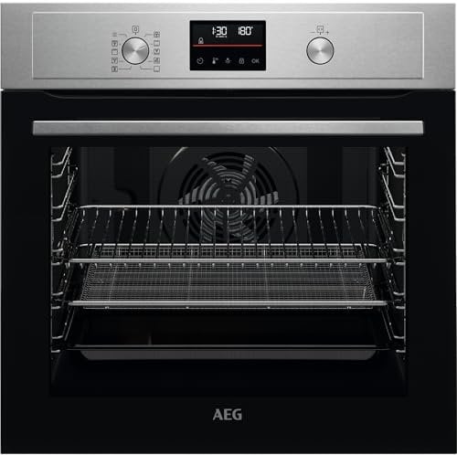 AEG BPX535A61M 3000 AirFry Pyrolytic Self Clean Oven - Stainless Steel