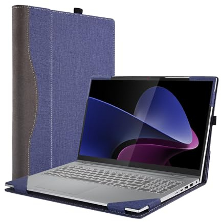 Laptop-Schutzhülle für Lenovo 40,6 cm (16 Zoll) IdeaPad 5i 2-in-1 Gen 9 für IdeaPad 5 2-in-1 16IRU9 16AHP9 [Nicht für andere Modelle geeignet] Abnehmbare Notebook-Hülle Computertasche PU mit