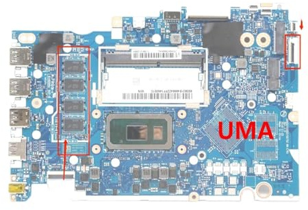 NM-C781 Mainboard For 3-14IML05 3-15IML05 Laptop Motherboard With i3 i5 i7 10TH CPU,R-AM 4GB Test Ok(3-14IML05 I7-10510)