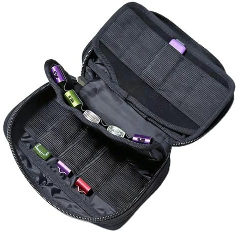 Issimober Aufbewahrungstasche mit 20 Kartenfächern Aufbewahrung Tasche für USB-Sticks, USB Stick Aufbewahrungstaschem, Organizer Storage Case für USB-Sticks/Speichersticks/USB-Flash-Laufwerke