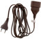 'INOTECH – Verlängerungsrohr Boden von Radius Halskette Ring – PROLONGATEUR 2 x 0.75 Braun – 5 m