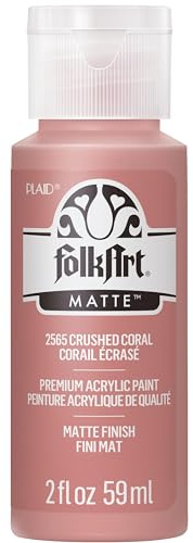 FolkArt 2565 Acrylic Paint, 2 Ounce, Crushed Coral