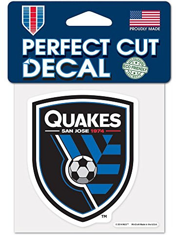 Soccer D.C. United Perfect Cut Farb-Aufkleber, 10,2 x 10,2 cm