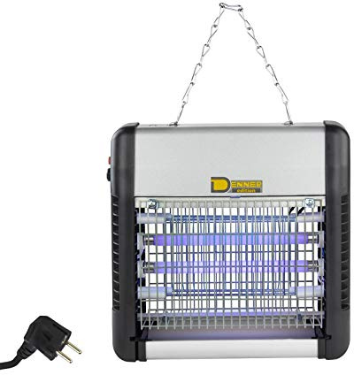 DEMA Insektenvernichter 14W – Insektenlampe, Insektenfalle, Insektenkiller, Fliegenfalle – UV-Licht, geräuschlos, chemiefrei – gegen Mücken, Fliegen, Wespen, Indoor & Outdoor