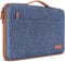 DOMISO 10 Pouces Housse Sac de Protection Ordinateur Portable Sacoche Imperméable Tablette Étanche pour 9.7 10.5 11 iPad Pro/10 Surface Go/Samsung Galaxy Tab/10.8 Huawei MediaPad M5 Pro,Bleu