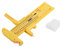Cercle rotatif Cutter Jaune PVC En Plastique Réglable Compas Outil De Coupe pour Couper Papier Carte En Cuir Artisanat Outil de Sheens