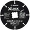 Bosch Professional 260925C126 Disco de Corte Carbide Multi Wheel X-Lock, diámetro 115 mm, diámetro del Orificio diámetro 22,23 mm, Accesorio para Amoladora Angular