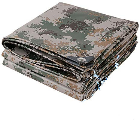 ZGQ 1.5x2.5m/5x8ft Gewebeplane Wasserdicht mit Ösen, Abdeckplane Schutzplane Holzabdeckplane LKW Plane PVC Plane Wetterfest Abdeckplane fürs Auto, Garten, Motorrad, Holz 15mil 450g/m²