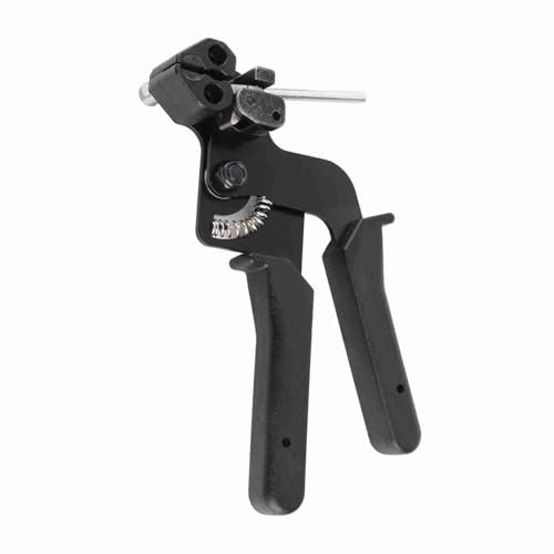 VBESTLIFE Pistola de Amarre de Cables de Acero Inoxidable Herramienta de Cortador Tensor automático Kit de Bridas de Cremallera de Metal autobloqueante