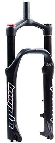 SLRMKK Forcella BMX 20 * 4.0 Pollici Forcella Ammortizzata per Bici Pieghevole 110mm Forcella per Bicicletta da Viaggio in Lega di magnesio Sgancio rapido 1-1/8Super-Light 1872g