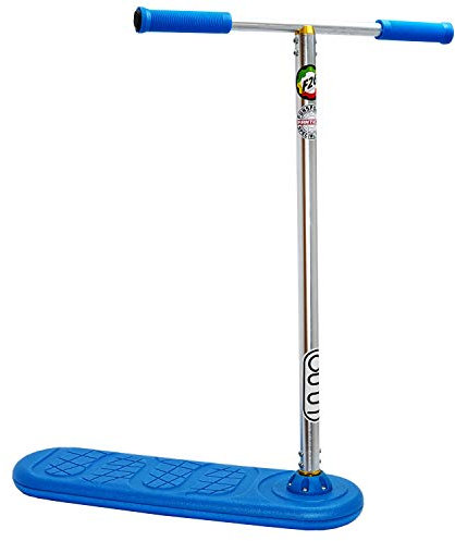 Scooters Indo PRO XL Trampolin H=79cm Stunt-Scooter Freestyle Trick Tret Roller IndustrieIager Headset Indor Trainer Blau + Fantic26 Sticker, TS3, XL PRO 79cm
