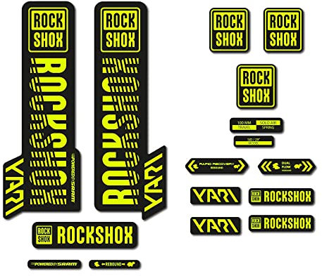 Adesivi compatibili con forcella bici Rock Shox Yari 2018 - 29
