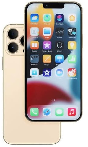 FufoneUS Gefälschte Telefon Modell [Ohne Logo] Dummy-Display Nicht funktionierende Replik Telefon Spielzeug für Phone 13 Pro / 13 ProMax