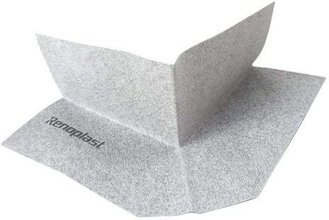 Renoplast® Outer Reinforcing Corner PL3 | Arm Length 10 Cm | Closure Flange Wall Barrier Membrane Barrier Film for Building Waterproofing, Sealing Insulation Membrane Facade Protection