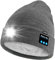 ATNKE Unisex LED Lighted Bluetooth Beanie Hat,USB Rechargeable 4 LED Running Headlamp Ultra Bright Music Speaker Cap with Head Torch Winter Warm Lined Fleece Gifts for Men and Women/Grey