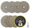 Trocken Diamant Polierpad 100mm 7 Stücke Körnung 50/100/200/400/800/1500/3000 Polierscheiben mit M14 Stützteller+Adapter für Granit Marmor Kunststein Quarz für Winkelschleifer SANLEETEK