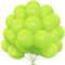 Luftballons Grüne, 30 Stück 12 Zoll Limonegrün Luftballons Matt Limonegrün Ballons mit Ballonband für Mädchen Frauen Jungen Party Deko Geburtstag Hochzeit Brautdusche Taufen Kommunion Jubiläum
