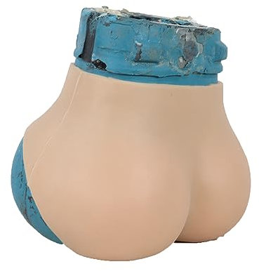FSYH Silikon-Po-HöSchen füR Crossdressing Realistisches Kontrolldreieck Shorts Sissy Slips Butt Enhancer Shaper füR Transgender-Cosplay,Tan