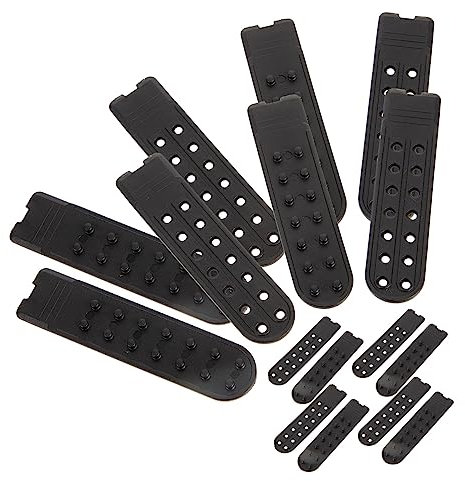 VILLFUL 10 Paar Verstellbare Hutverlängerungen Tragbare Kappenverlängerungen Kunststoff-hutverlängerungen Kappenzubehör