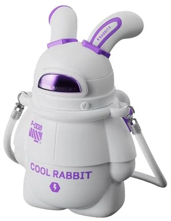 Wasserflasche in Hasenform | Cartoon-Kaltgetränkeflasche | Thermobecher in Hasenform, Frühlingszeit Keramik Tee- und Kaffeetasse oder heiße Schokolade, Geschirr, Dekoration, Sommer-Geschenkkorb