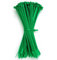 GUNGY Fascette Plastica Verde 200 x 4,8mm Fascette Elettricista Nylon per Cablaggio Cable Management Giardinaggio Forza di Rottura 22kg 100 Pezzi