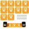 Takelablaze Battery Holder Mount Battery Bracket Fit for Dewalt 20V Battery Mounts Dock Holder Fit for DCB200 DCB201 DCB202 DCB203 DCB204, 10Pcs