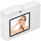 Digitale Videokamera, 8-Fach Digitalzoom Digitalkamera 48 MP 1080P HD für Reisen (White)