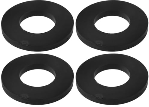 Jecompris Anneaux D'Absorption Des Chocs De Voiture 4 PièCes Tampons En Caoutchouc Pour Suspension PièCes De Rechange Auto AméLiorent Le Confort De Conduite 3.15X3.15X0.63 Pouces