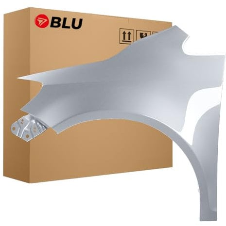 BLU Kotflügel Passend für Volkswagen Golf V+ / Golf 5 PLUS LA7W Links Silber | 2005-2009 | Vorderseite Vorne | Lackiert | Einbaufertig