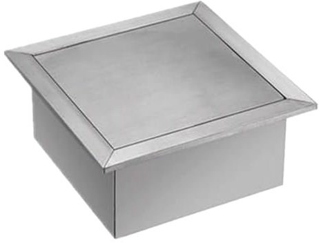QUSYZD Müllschlucker mit Tülle für den Schreibtisch, Eingebetteter Schlitz aus Edelstahl 304 für die Arbeitsplatte, Bodenloser Müllschlucker, Geeignet für das Recycling von Küchenm,300mm