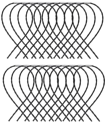 20Pcs F016800431 Trimmer Line Strimmer Strings Cutting Wire.,37cm × 3.5mm Grass Trimmer Spool Line Compatible with Bosch AFS 23-37 Brush Cutter