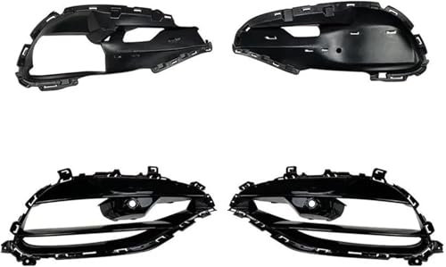 Griglia a Nido d'Ape Griglia Inferiore paraurti Anteriore Auto, griglia fendinebbia per Mercedes 2016-2018