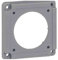 Legrand 052118 - Placa adaptadora Hypra para fijación de enchufes en cajas de enchufes, incluye tornillos de fijación