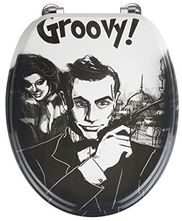 WENKO 21406100 WC-Sitz Groovy