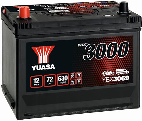 YUASA Batteria 72, Ah 630, A/EN YBX3069 L 269mm B 174mm H 225mm
