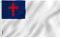 Anley Fly Breeze 3 x 5 Fuß christliche Flagge – lebendige Farbe und UV-beständig – Segeltuchkopf und doppelt genäht – religiöse Flaggen Polyester mit Messingösen 3 x 5 Ft