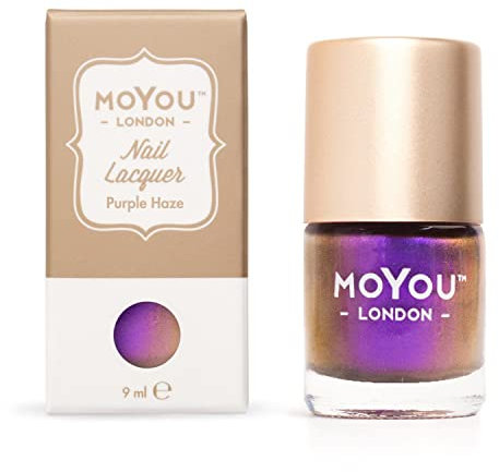 MoYou-London Premium Stamping Nail Polish, 9ml - Purple Haze