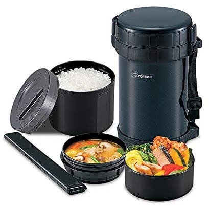 Zojirushi Isoliertes Lunchglas, Marineblau, 1,4 l