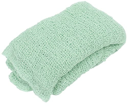 ROSENICE Neugeborenes Baby Foto Prop Stretch wickeln Baby (Mintgrün)