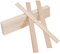 Belle Vous Holzspatel zum Basteln Rührstab Farbe (25er Pack) Holzstäbe 30 x 2,4 cm Holzstäbe Quadratisch Bastel Holzleisten zum Rühren von Farben, Silikon - Kunst & Bastelprojekte für Haus & Garten