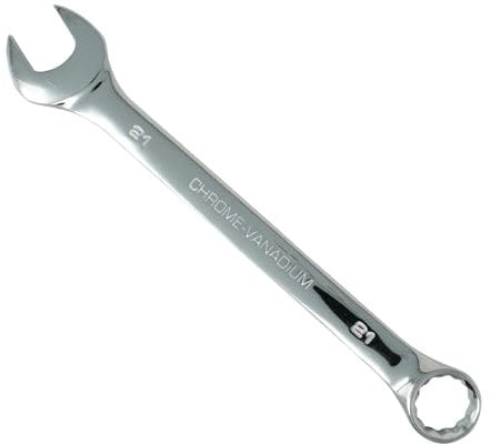 Dapetz® 21mm Combination Spanner Wrench Fixed Head Open End Spanner, Chrome Vanadium Steel, Metric Hand Tool