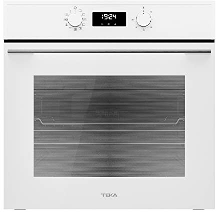 Teka HSB 640 - Horno Multifunción SurroundTemp de 60 cm, Sistema de Limpieza Teka HydroClean PRO, 9 Funciones de Cocinado, Sistema de 1 Guía Plus-Extension, Color Blanco
