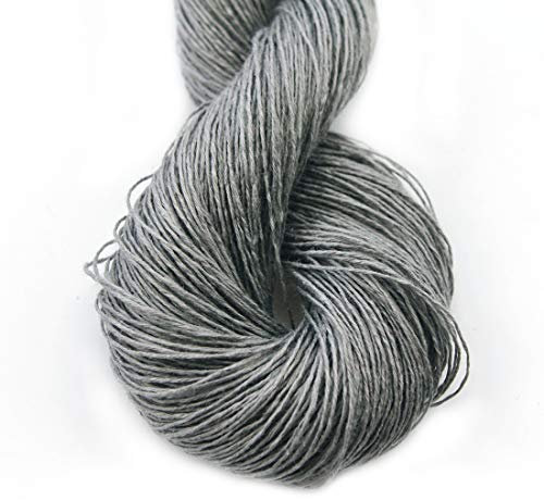 Lotus Yarns Fil à tricoter en dentelle 100 % lin naturel 50 g/écheveau pour vêtements de bébé doux et frais (4)