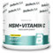 BioTechUSA MSM + Vitamin C, Nahrungsergänzungsmittel-Getränkepulver mit MSM, Vitamin C, 150 g, Zitrone