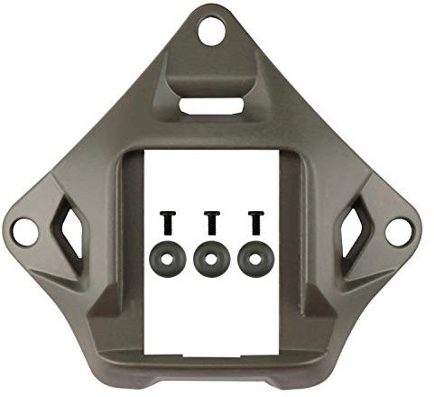 Taktischer Helm NVG Mount Shroud Stahl Sportkamera Halterung Basis für Fast Helm (G)